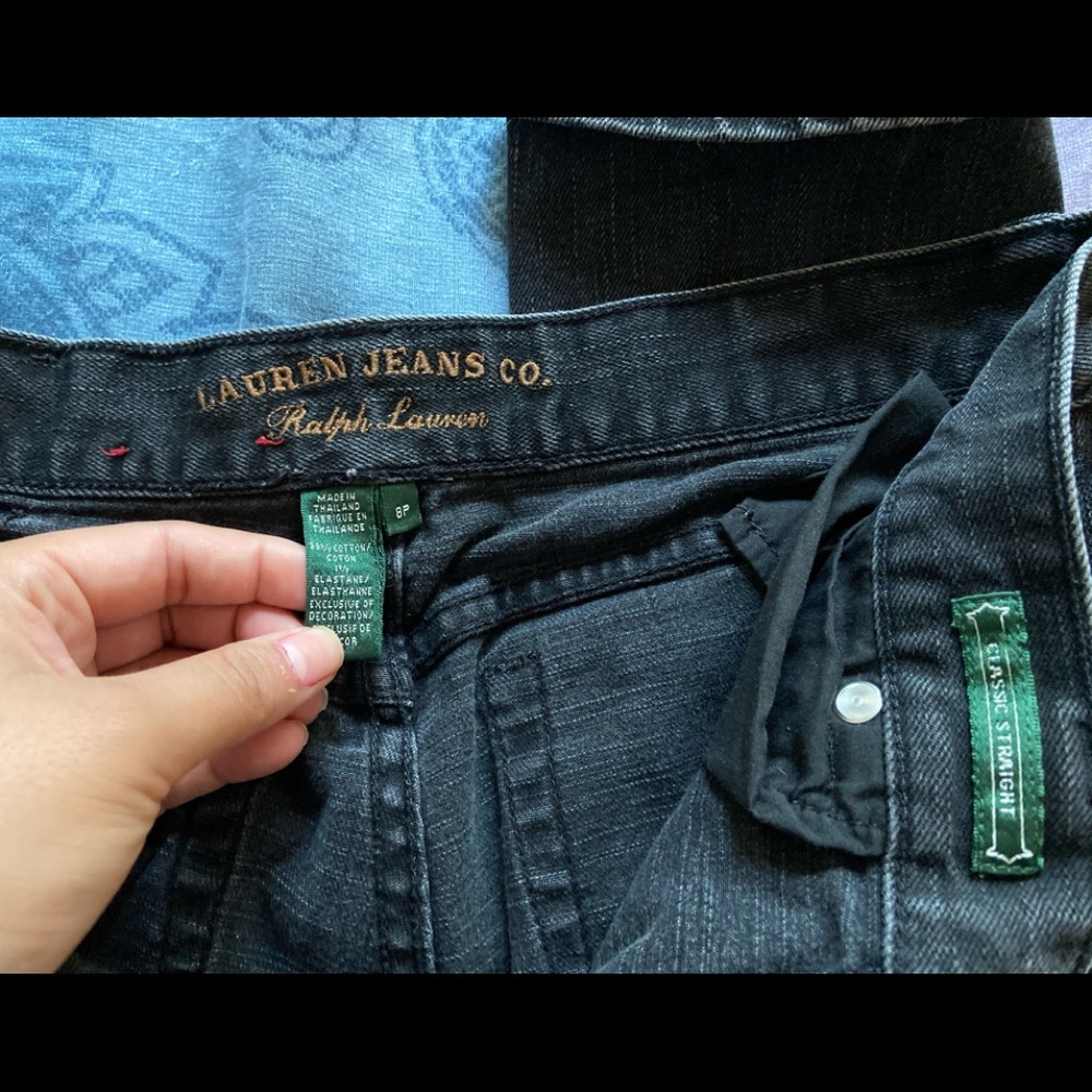 Lauren Ralph Lauren Straight Cut Jeans